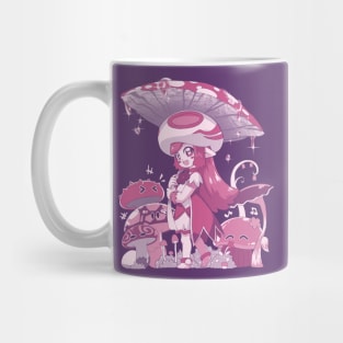 mushroom girl Mug